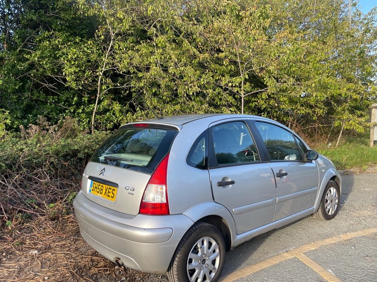 CITROEN C3 1.4 VTR 58 REG SILVER 5 DOOR MOT APRIL 17TH 2026 SPARES OR REPAIRS 45+MPG 