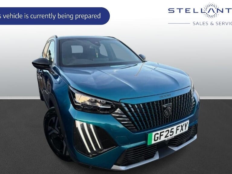 2025 Peugeot 2008 50kWh GT SUV 5dr Electric Auto (7kW Charger) (136 ps) SUV Electric Automatic
