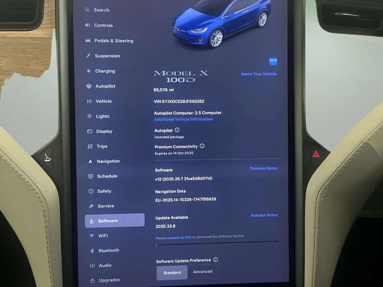 2018 Tesla Model X 100D (Dual Motor) Auto 4WDE 5dr HATCHBACK Electric Automatic