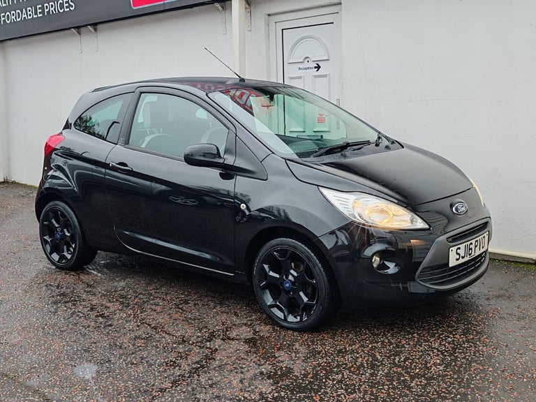 2016 Ford Ka 1.2 Zetec Black Edition Euro 6 (s/s) 3dr HATCHBACK Petrol Manual