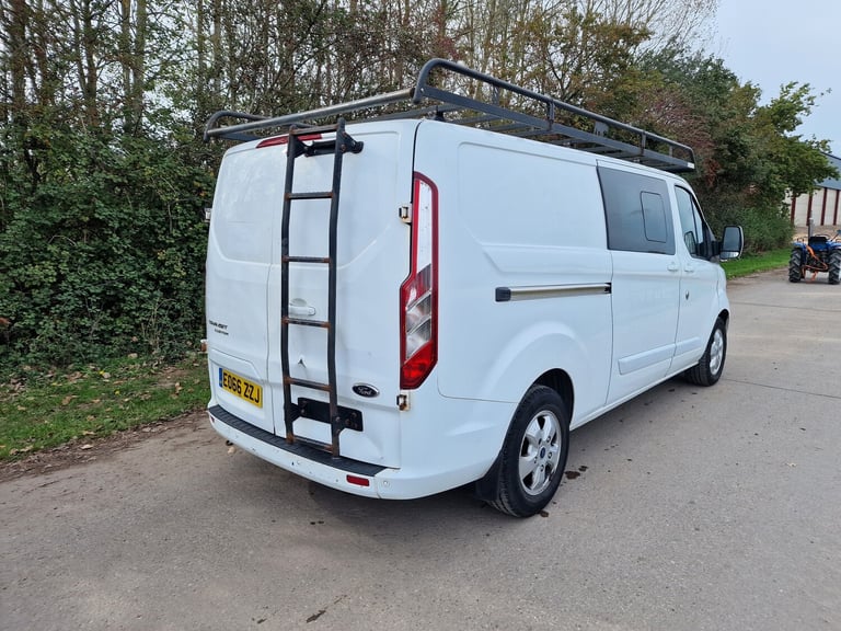 2016 Ford Transit Custom 6 Seat Panel Van  Low 125k Miles  Spares Repairs