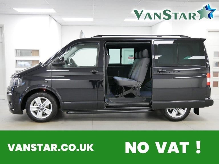 2013 VW TRANSPORTER T32 2.0 TDI 102 BHP SWB HIGHLINE KOMBI 5 SEATER ( NO VAT ! )