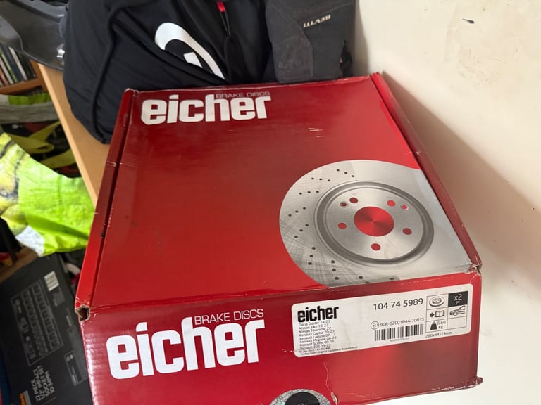 Brake discs 280mm Renault megane/scenic and Nissan models