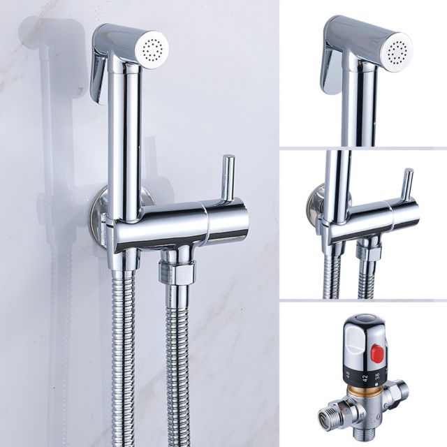 CHROME THERMOSTATIC DOUCH SET (BRAND NEW) HOT & COLD **** Only £55