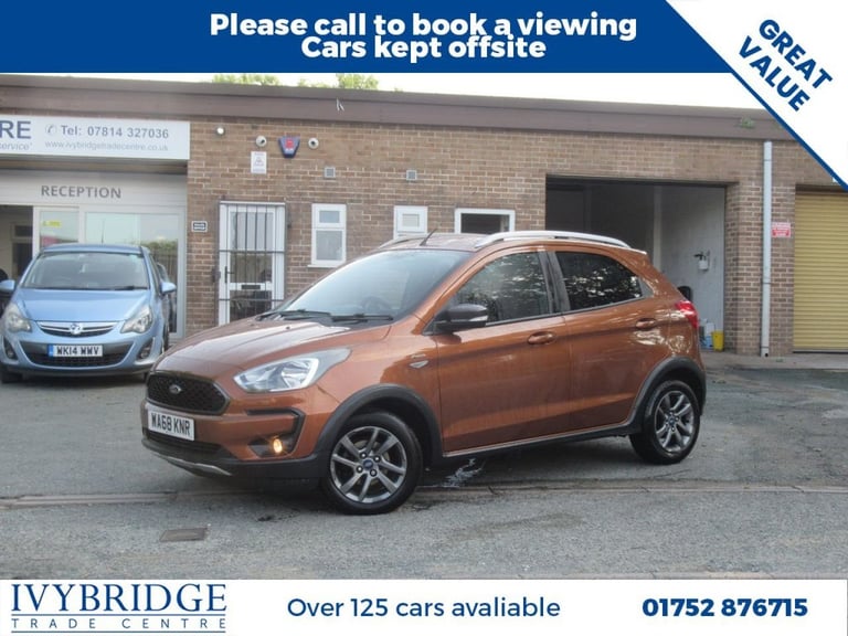 2019 68 FORD KA+ 1.2 TI-VCT ACTIVE HATCHBACK 5DR PETROL MANUAL EURO 6 (S/S) (85 