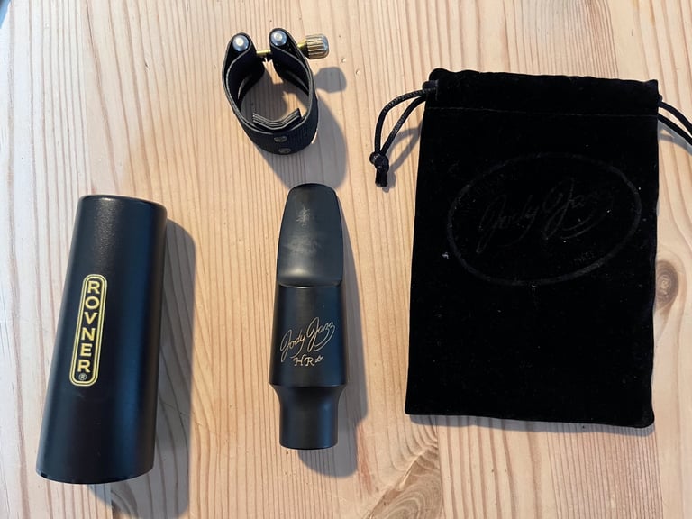 image for Jody Jazz HR 7* Tenor sax mouthpiece & Rovner verso ligature