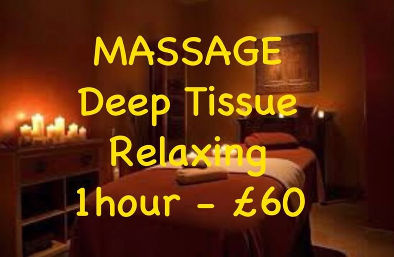 Full Body Deep Tissue, Swedish Massage, Nice and Big Studio near Bond Street Station
