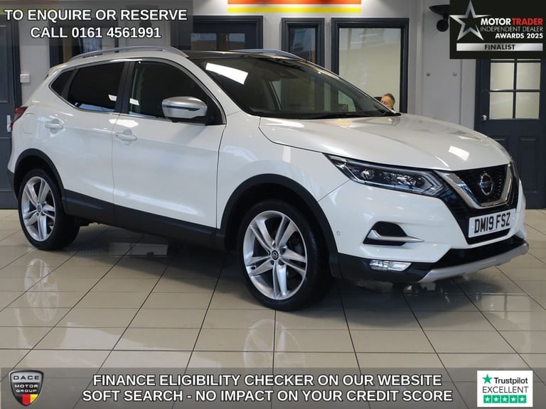 2019 Nissan Qashqai 1.3 DIG-T N-Motion SUV 5dr Petrol Manual Euro 6 (s/s) (140 ps) HATCHBACK Petr...