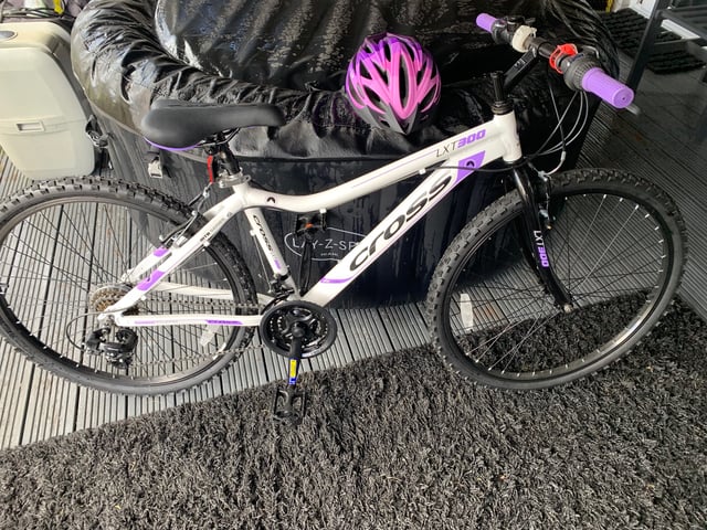 Cross LXT300. 26inch wheel size women s mountain bike and helmet in Bath Somerset Gumtree