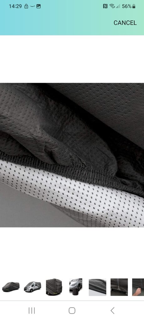 Campervan cover 