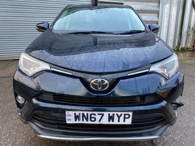 2018 67 TOYOTA RAV4 2.0TDi BUSINESS DAMAGED REPAIRABLE SALVAGE