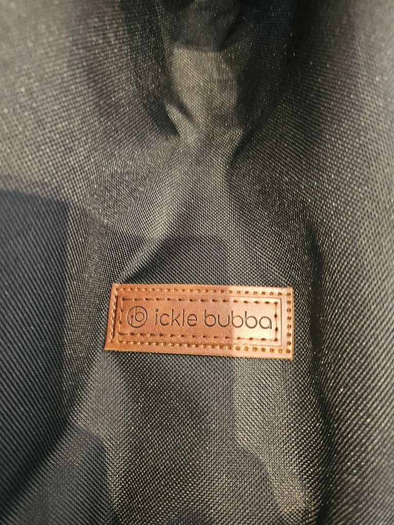 Ickle Bubba Venus Prime Double Stroller Pram with Bassinet Black