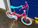 Girls bike suitable for 3-5 years old.