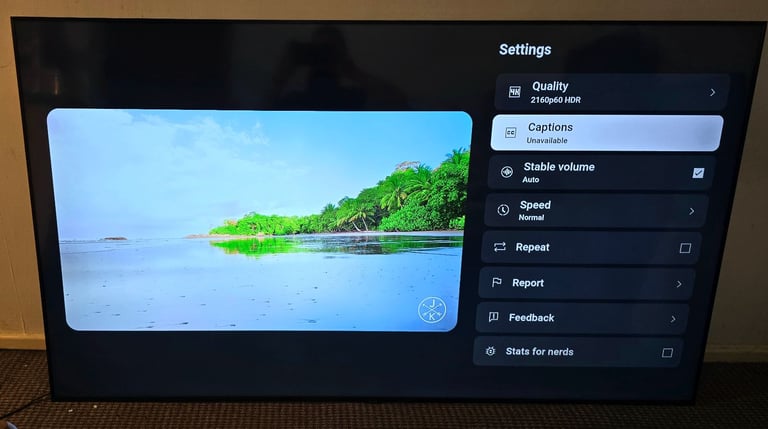 Samsung SMART tv 75 inch 4k UHD Fully Working order  