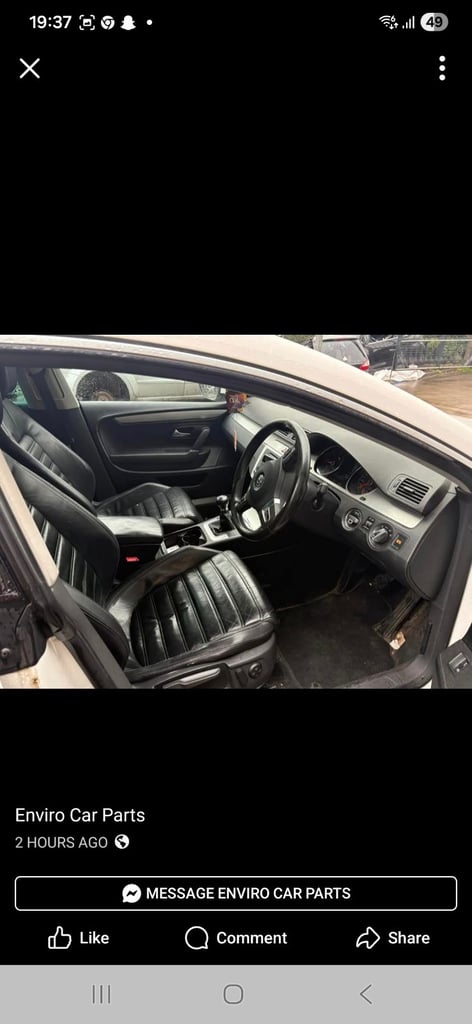 ♻️ FOR BREAKING 🚗   • 2010 VW PASSAT CC 2.0 Diesel Manual CBAB •