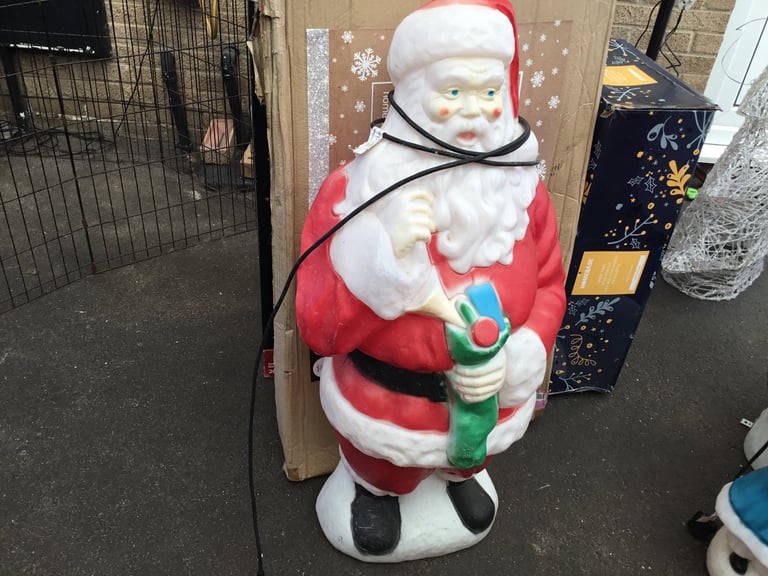 image for Vintage Empire blowmold Santa Claus