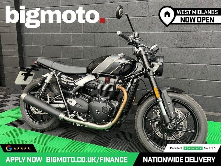 2025 25 TRIUMPH SPEED TWIN 900 MINT CONDTION 1ST SERVICE HAS BEEN COMPLETED FINA