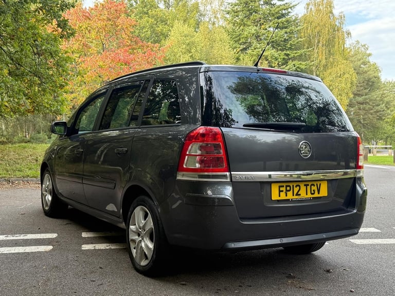 2012 Vauxhall Zafira 1.6i [115] Exclusiv 5dr MPV Petrol Manual