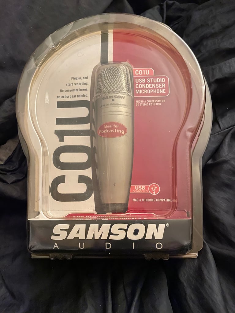 Samson C01U studio condenser mic