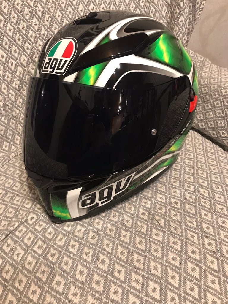 NEW Hurricane Green K5 AGV M/S 57 