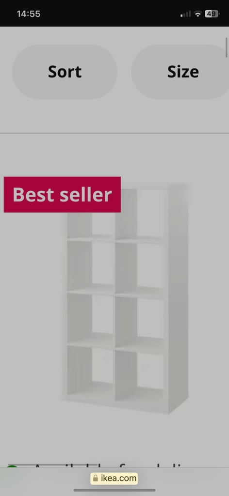 image for IKEA KALLAX Shelving unit