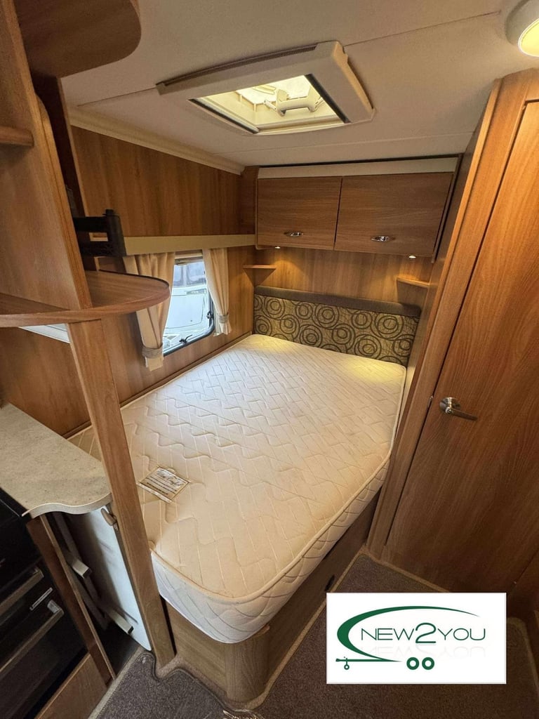 2013 Swift Coastline Esprit 4 Berth FIXED BED Caravan -STOCK NO E226