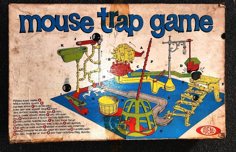 image for Mouse Trap Game by Ideal [Used]