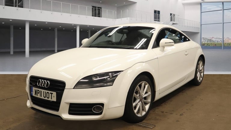 2011 Audi TT 2011 2.0 TDI Quattro Sport 2dr [2011] WHITE HALF LEATHER SERVICE HISTORY COUPE Diese...