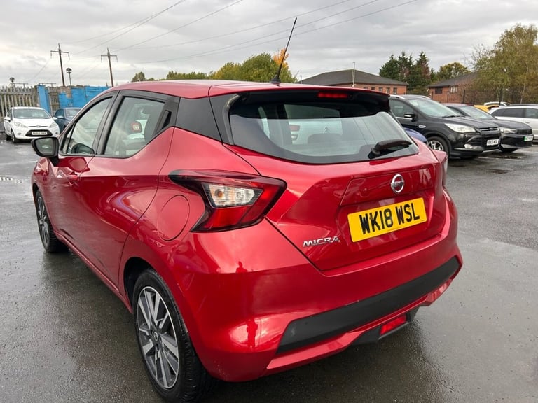 2018 Nissan Micra 0.9 Petrol (IG-T), Acenta Edition, Hatchback, 5 Door, Manual, Euro 6. Hatchback...