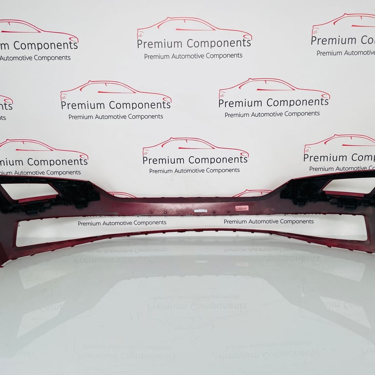 Skoda Kodiaq Front Bumper Genuine Red With Washer Jets 2017 - 2021 [aj138]