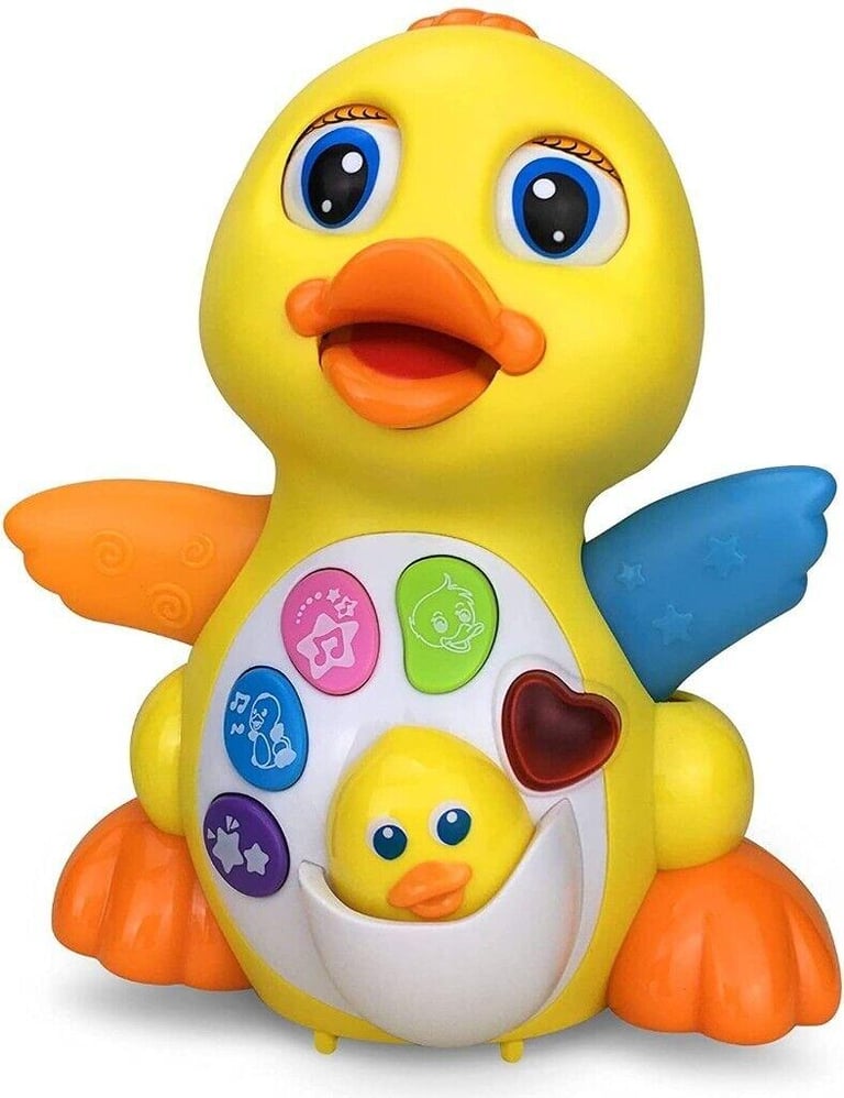Wholesale 18Ms Old Baby Toy Musical Dancing Duck Flashing Lights Musical Toys (48 Units, £6.99/Unit)
