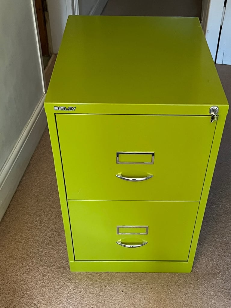 image for Bisley 2 Drawer Filing Cabinet