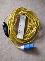 15m Camping/Caravan hook up cable with RCD