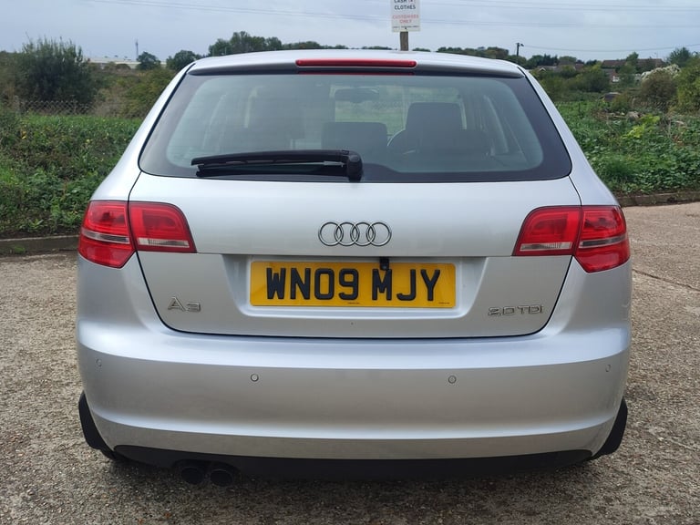 2009 Audi A3 2.0 TDI SE 5dr S Tronic HATCHBACK Diesel Automatic