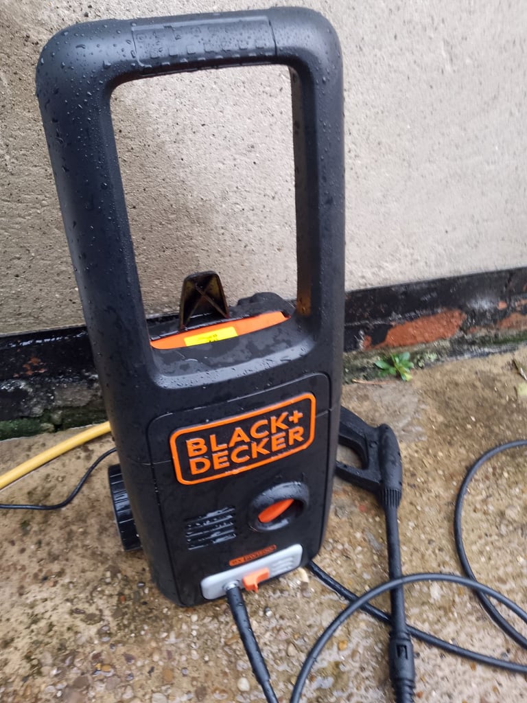 Black+decker pressure washer 