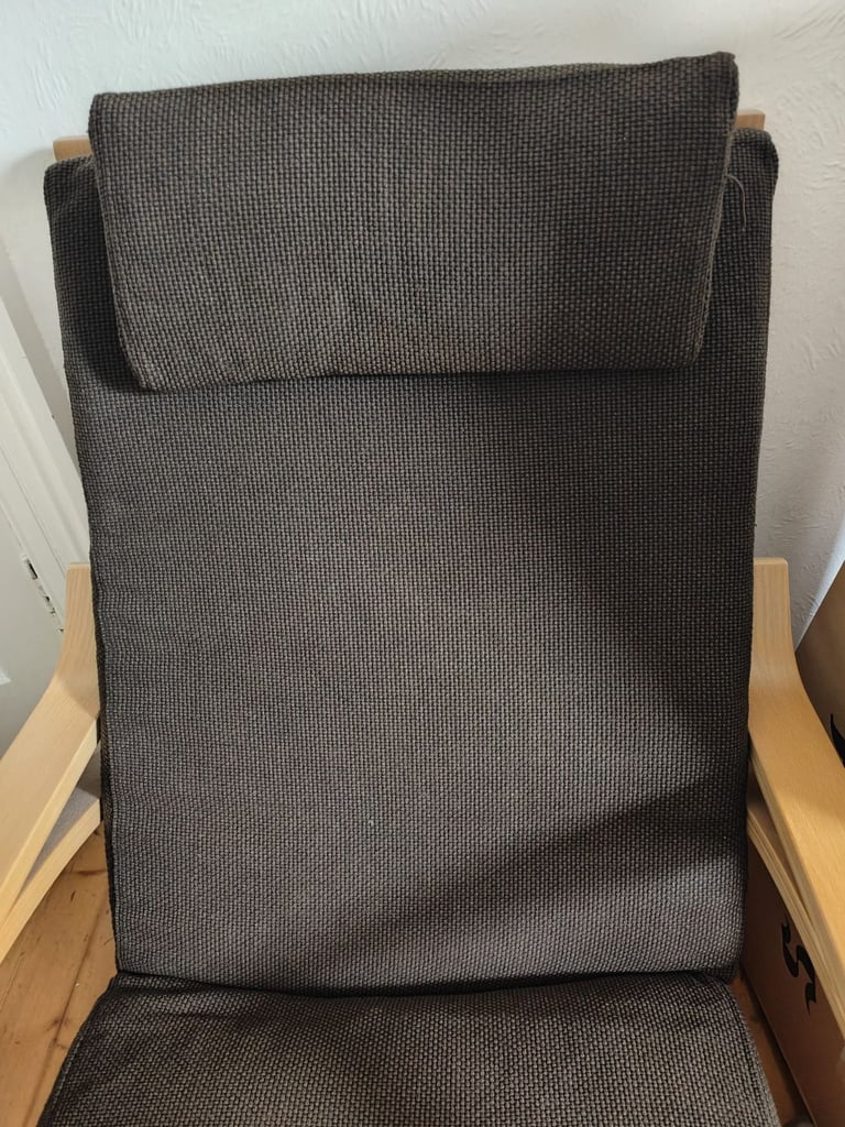 image for IKEA ROCKING CHAIR & FOOT STOOL 