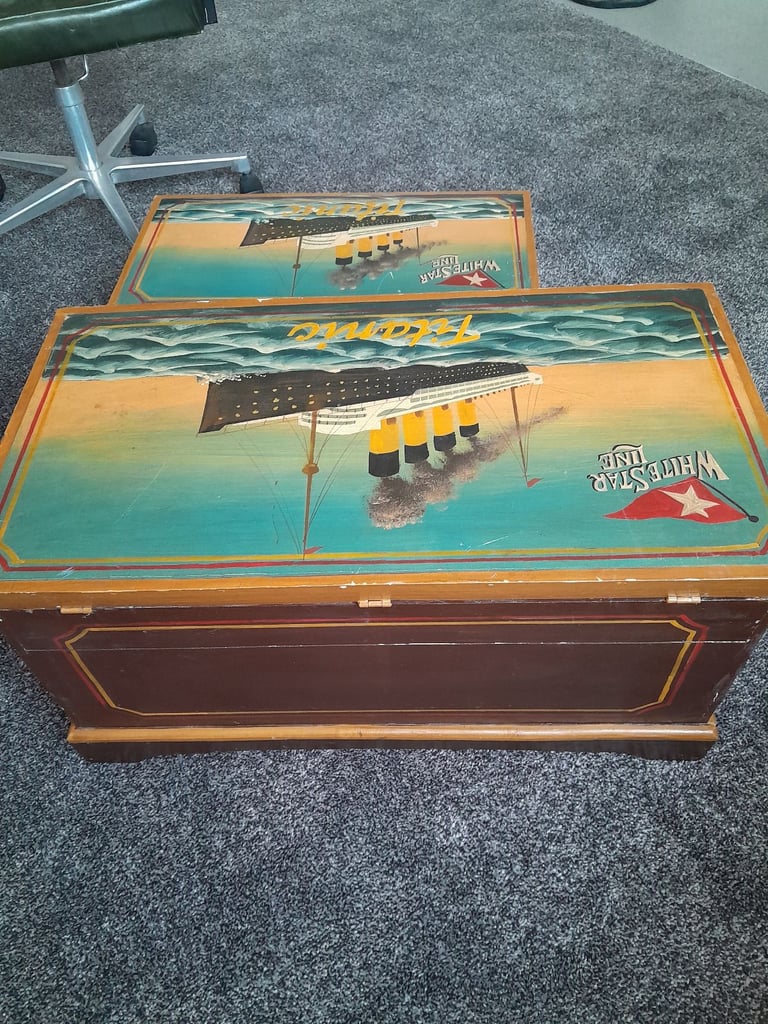 Titanic storage boxes