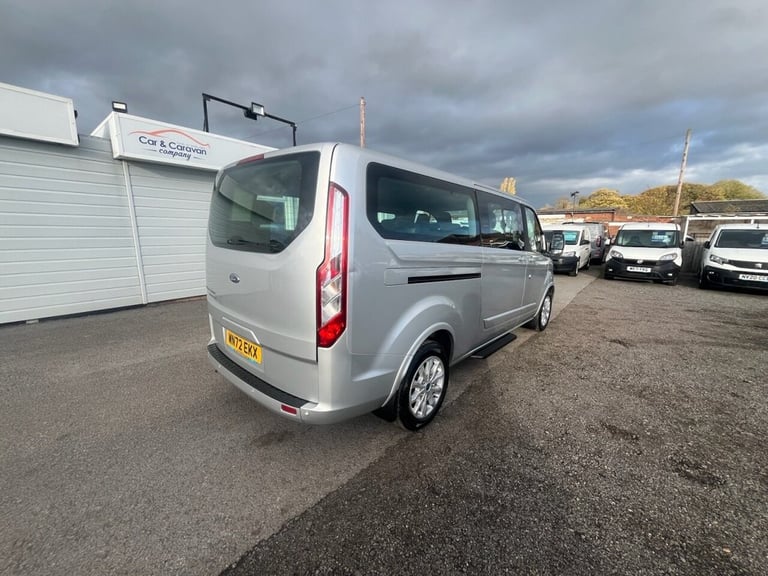 2022 Ford Tourneo Custom 2.0 EcoBlue 130ps L/R 8 Seater Titanium Auto MPV DIESEL Automatic