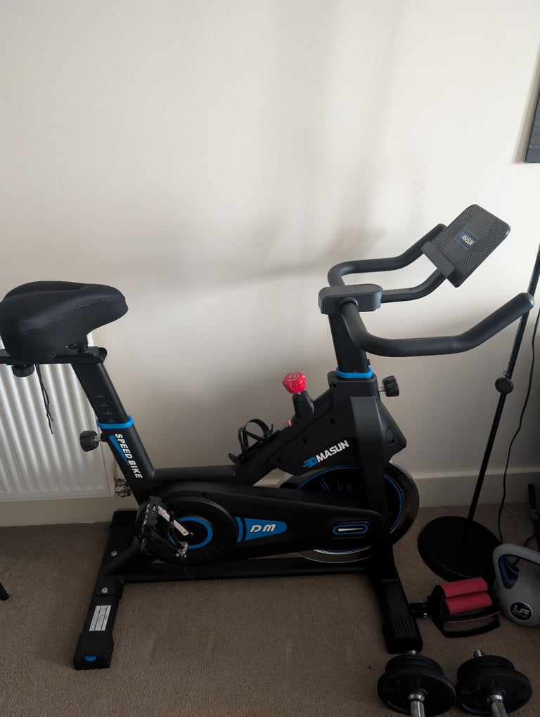 image for DMASUN Exercise Bike for Home Gym Use(Bluetooth)