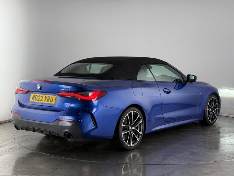 2022 BMW 4 Series 2.0 420i M Sport Auto Euro 6 (s/s) 2dr Convertible Petrol Automatic