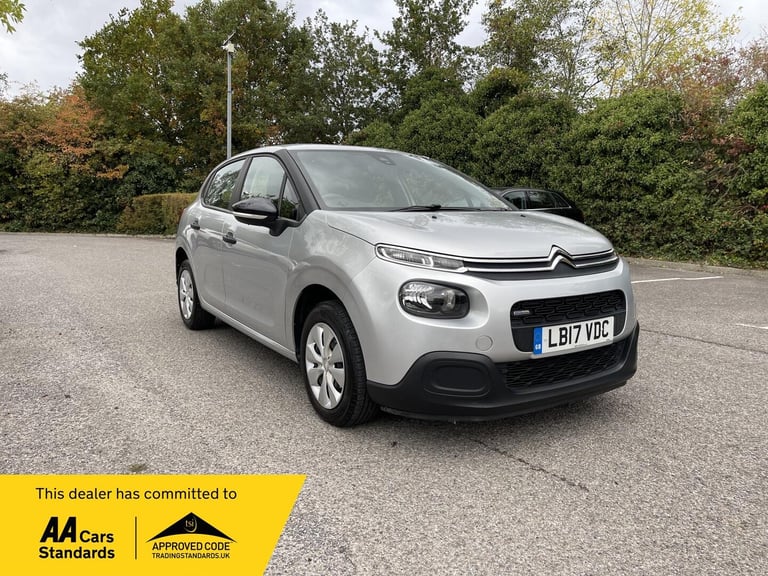 2017 Citroen C3 1.2 PureTech Touch Euro 6 5dr HATCHBACK Petrol Manual