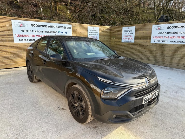 2023 73 CITROEN C4 YOU! PURETECH 1.2T DAMAGED REPAIRABLE SALVAGE 