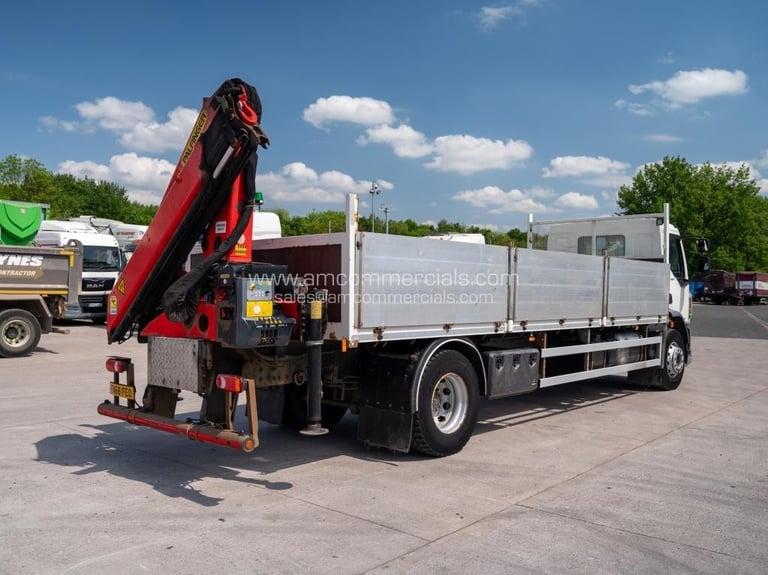 2018 (68) DAF LF 260 4X2 CRANE MOUNTED DROPSIDE FLATBED