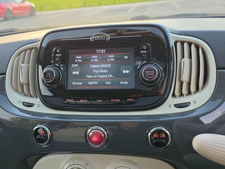 2018 Fiat 500 1.2 Lounge Euro 6 (s/s) 3dr Hatchback Petrol Manual