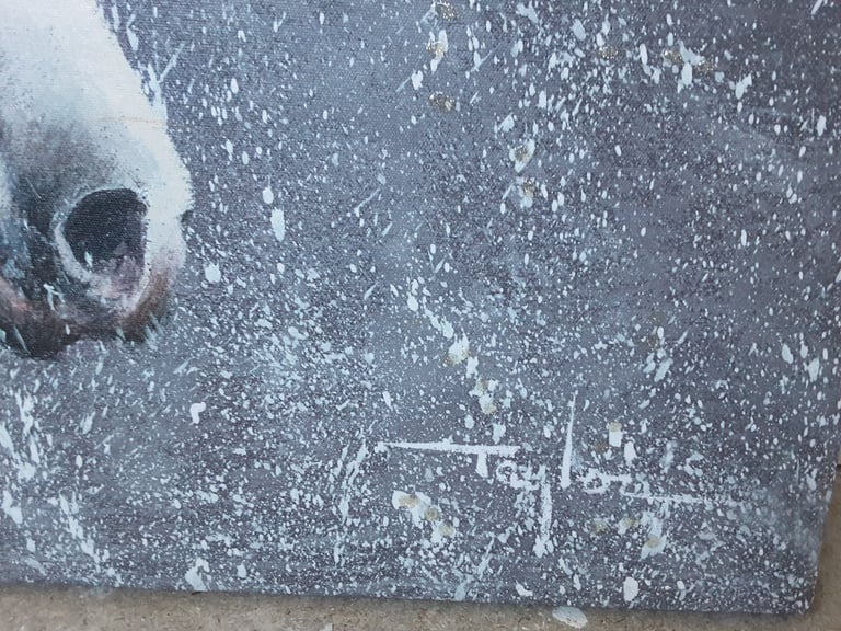 'RUSH-HOUR' Horses Canvass
