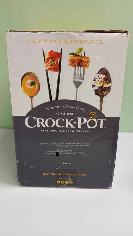 Crock-Pot 4.7L Slow Cooker SCCPRC507-B