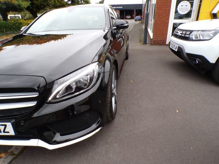 2017 Mercedes-Benz C Class 2.0 C200 AMG Line Saloon 4dr Petrol G-Tronic+ Euro 6 (s/s) (184 ps) Sa...