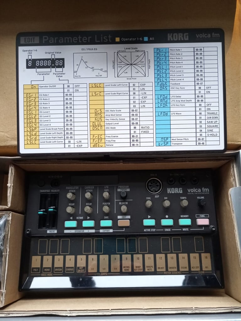 image for Korg Volca FM Digital FM Synthesizer Unused