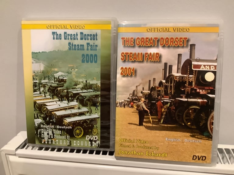 THE GREAT DORSET STEAM FAIR ON DVD.