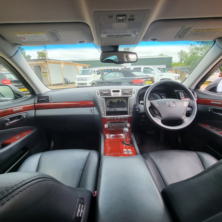 FRESH IMPORT 2010 LEXUS LS600H HYBRID 4 DOOR SALOON BLACK ULEZ COMPLIANT